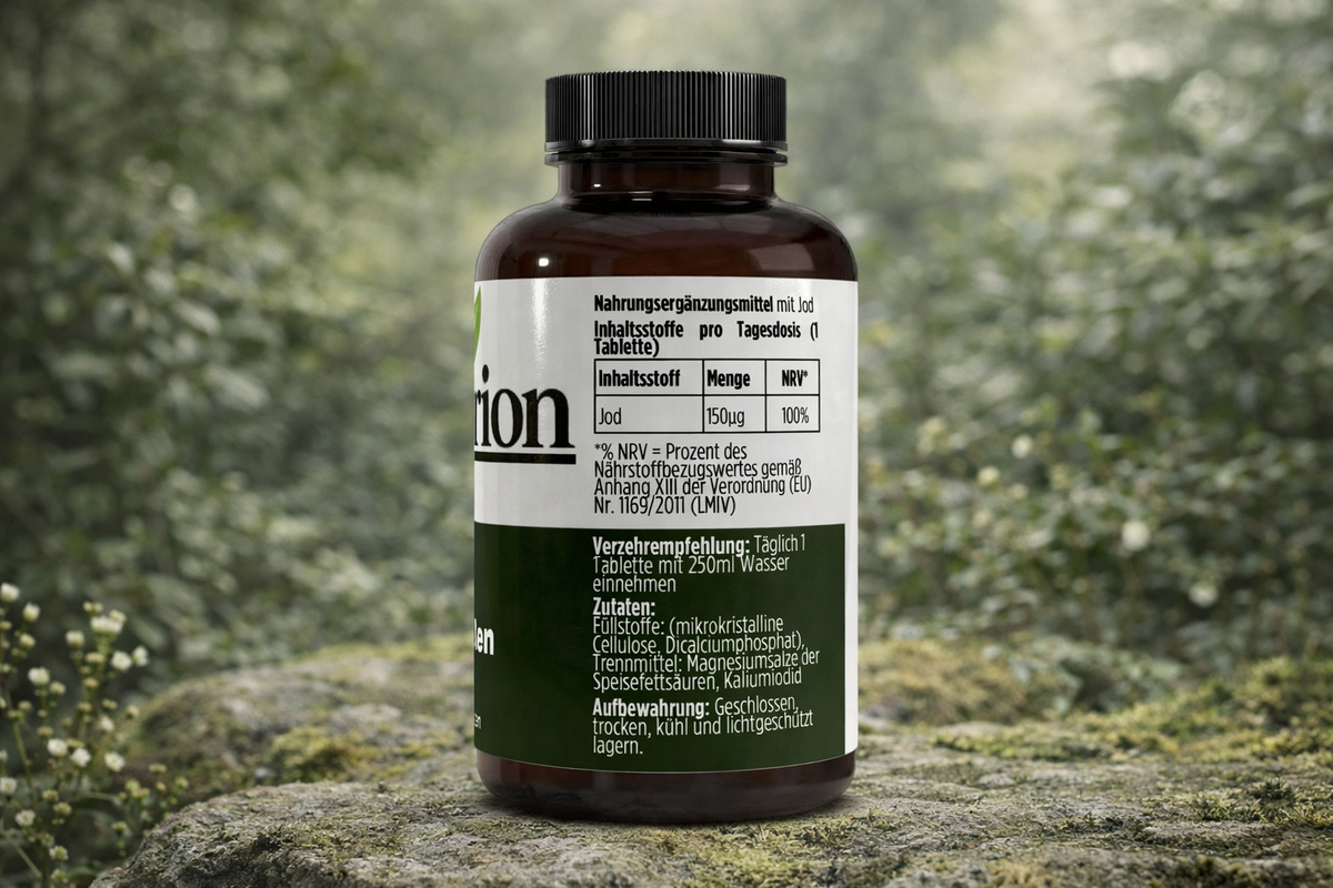 Jod - 180 vegane Tabletten