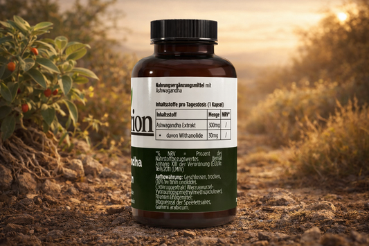 Ashwagandha (10% Withanolide) - 90 vegane Kapseln